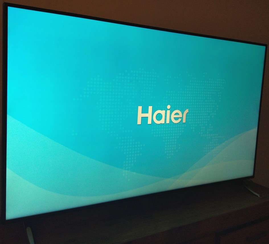 Выдаёт ошибку телевизор Haier