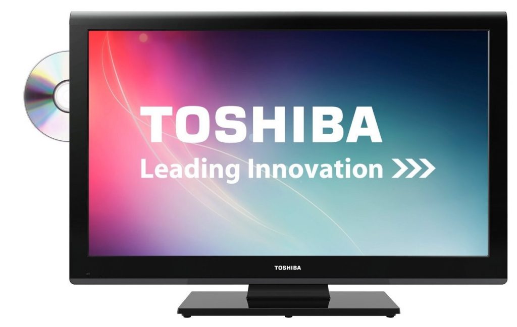 Завис на заставке телевизор Toshiba