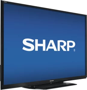 Завис на заставке телевизор Sharp