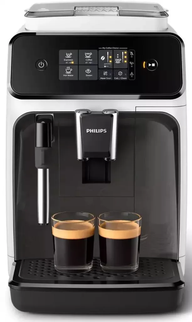 Требует чистку кофемашина Philips EP1223