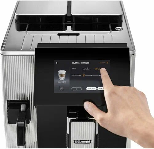 Требует чистку кофемашина DeLonghi EPAM 960.75.GLM