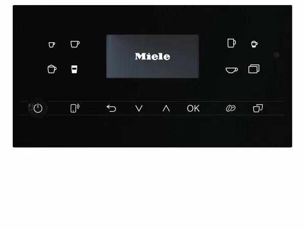 Требует чистку кофемашина Miele CM6360 OBCM