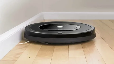 Крутится на месте робот-пылесос iRobot Roomba 805